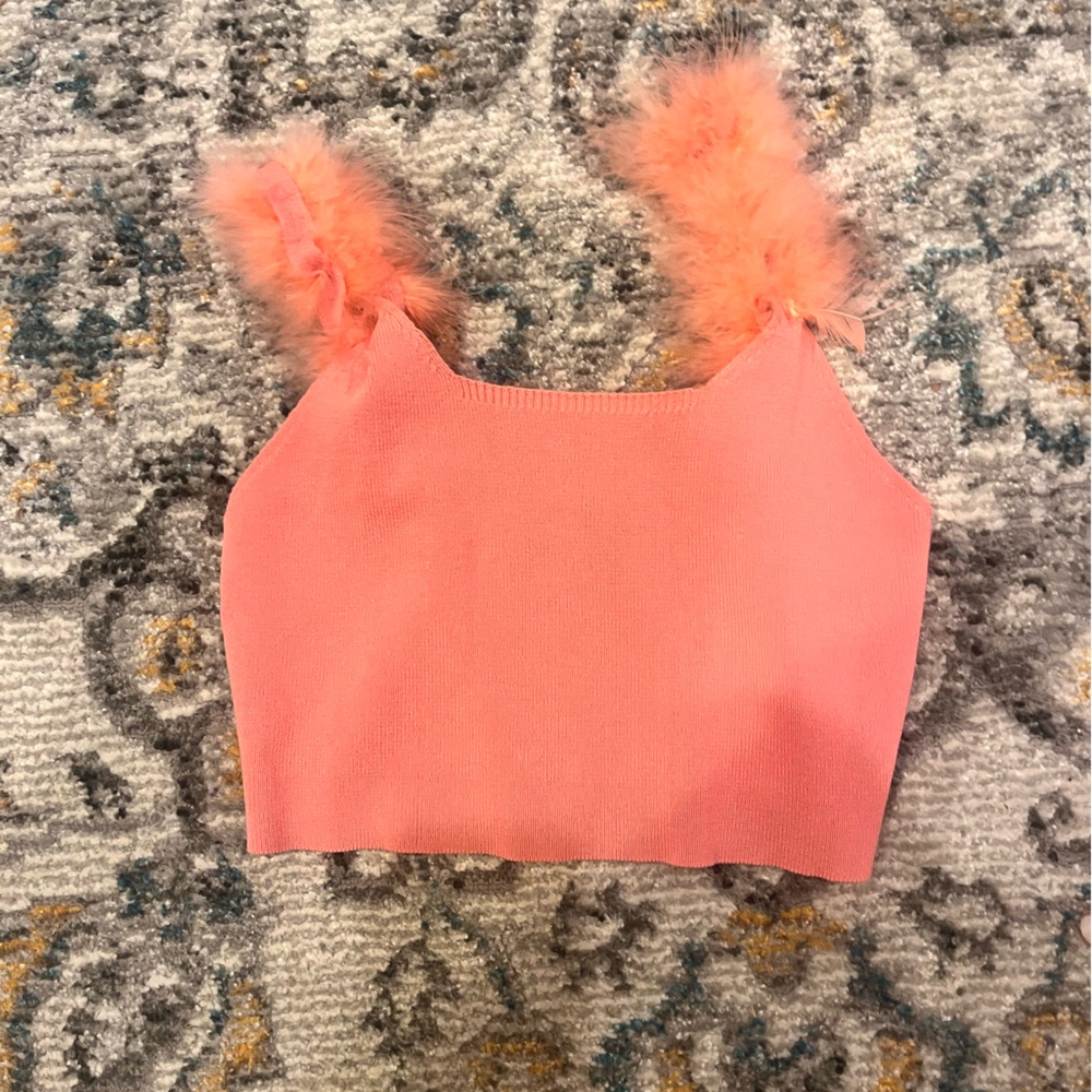 Cider Pink Cropped Tank